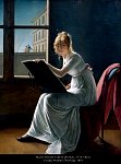 Young Woman Drawing - Villiers 1801