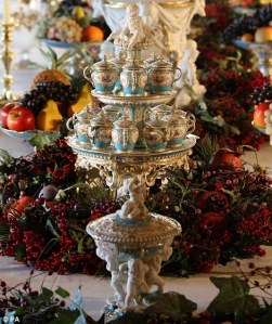 Victorian Christmas table