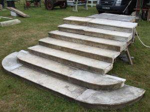 Devonshire House marble steps