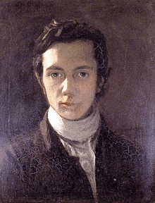 A self-portrait of young Hazlitt, sans pimples