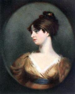 "..more beautiful than her mother." Maria Siddons by Lawrence