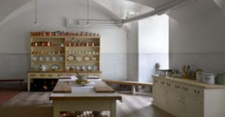 The restored kitchen at Ickworth House in Suffolk and all those drawers