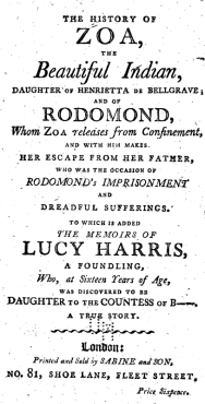 This popular tragedy was published in 1800.