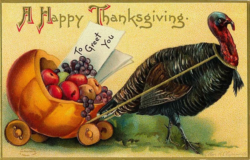 20 Funny and Cute Vintage Thanksgiving Postcards ~ vintage ...